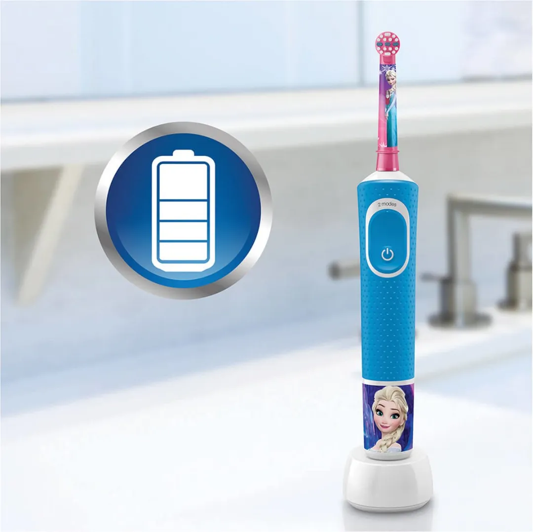 Oral-B Kids Frozen Elektrische Tandenborstel - Blauw/Wit