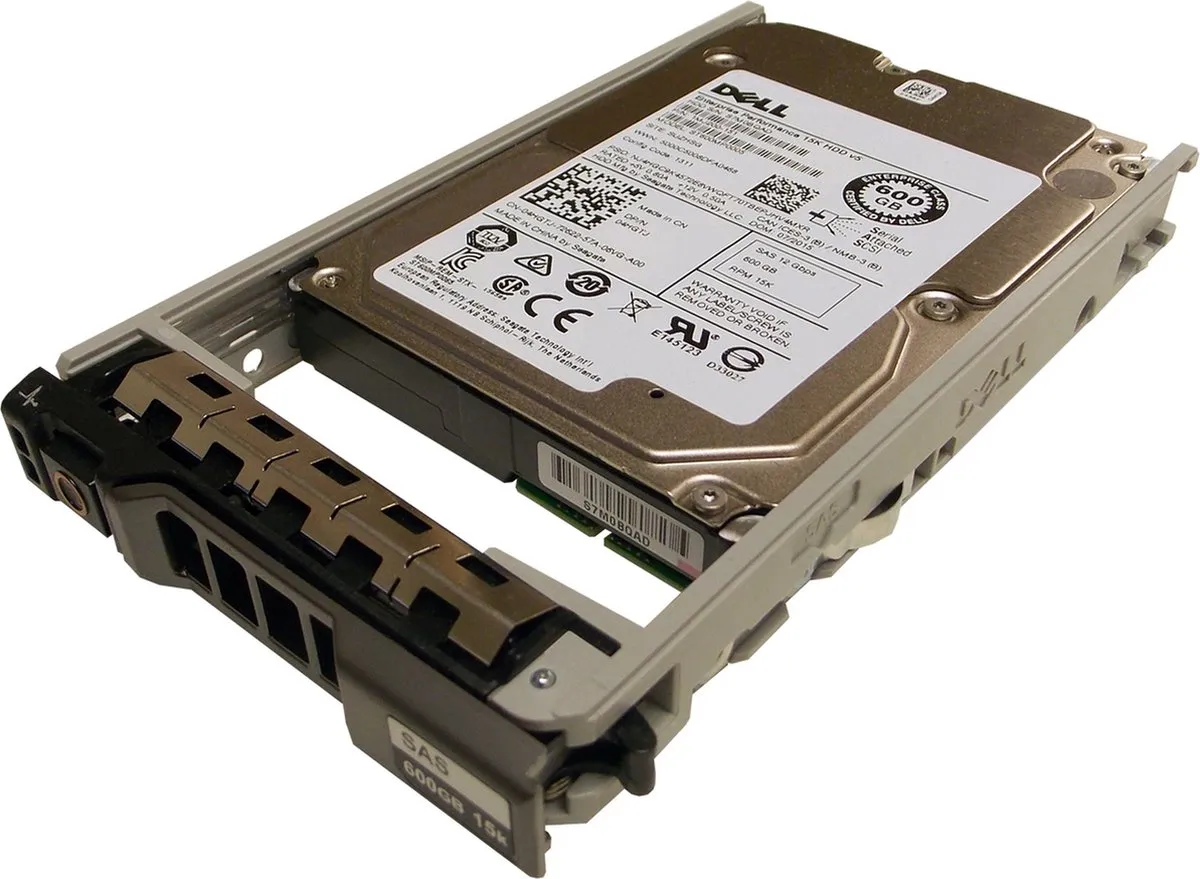 Dell 400-AJSB Harde Schijf 2.5" 600GB SAS