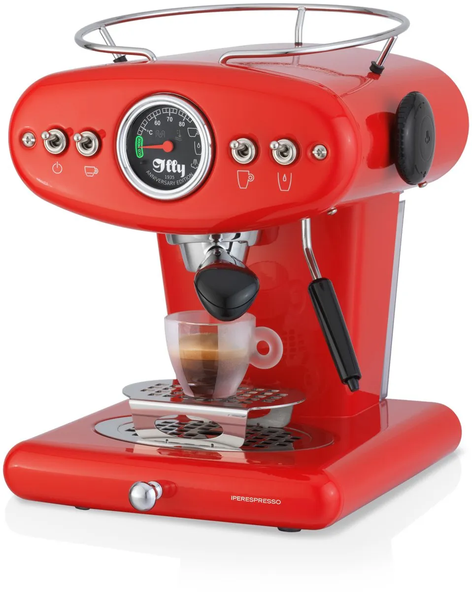 illy X1 Anniversary Iperespresso Espressomachine 1250W - Rood