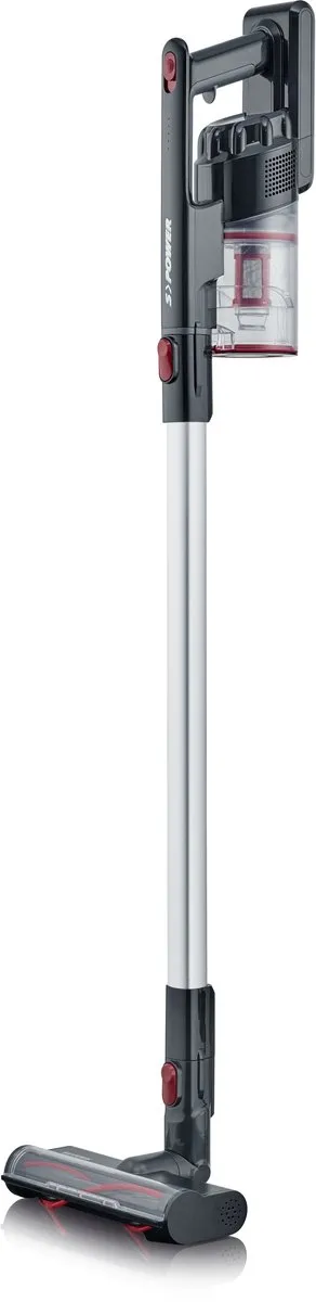 Severin HV7153 Steelstofzuiger - 25 Airwatts - Rood/Zwart - afbeelding 6 van 6