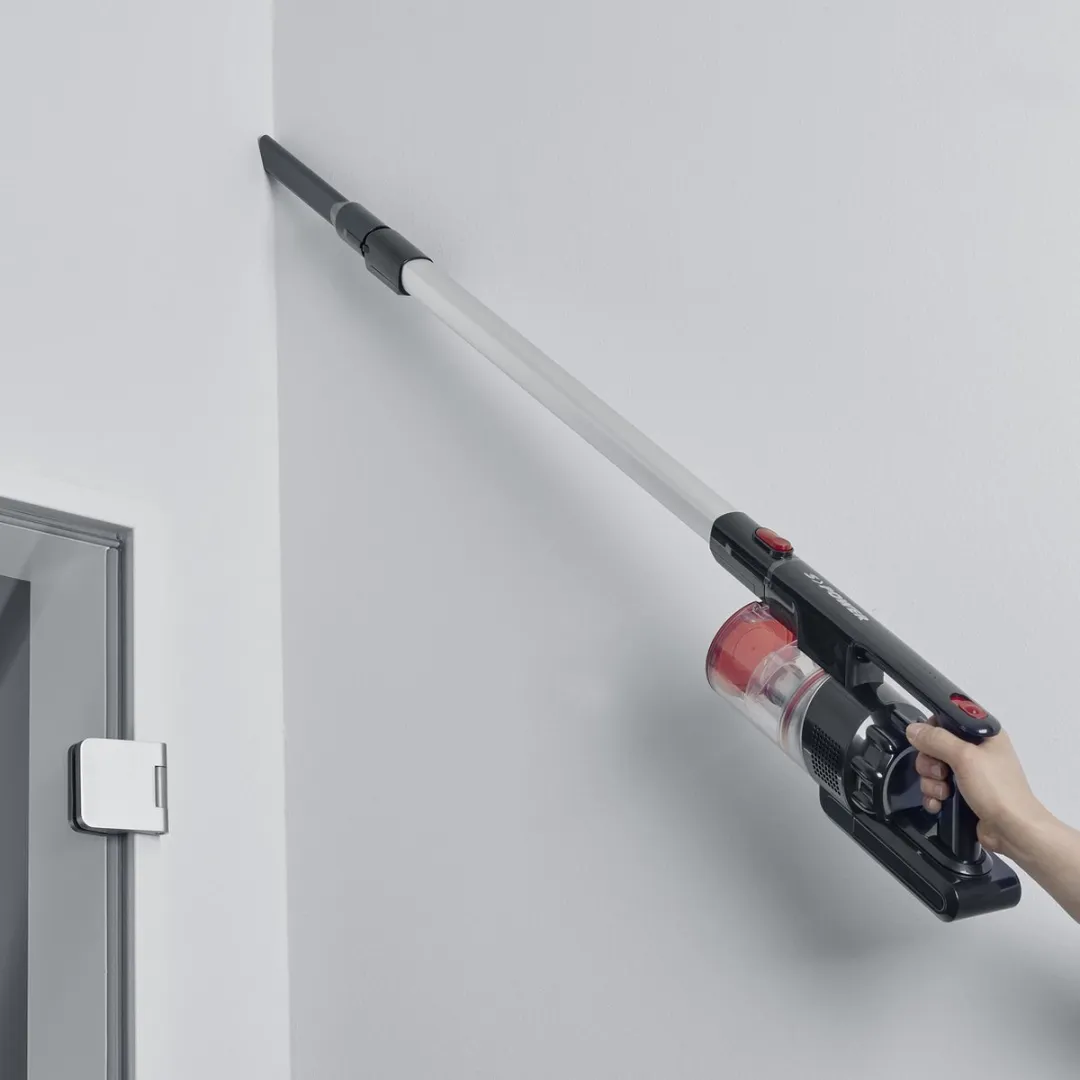 Severin HV7153 Steelstofzuiger - 25 Airwatts - Rood/Zwart