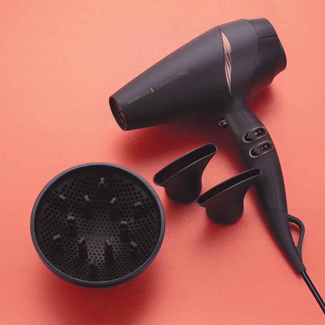 Remington Supercare Pro 2200 AC Föhn AC7200 - 2200W - Zwart