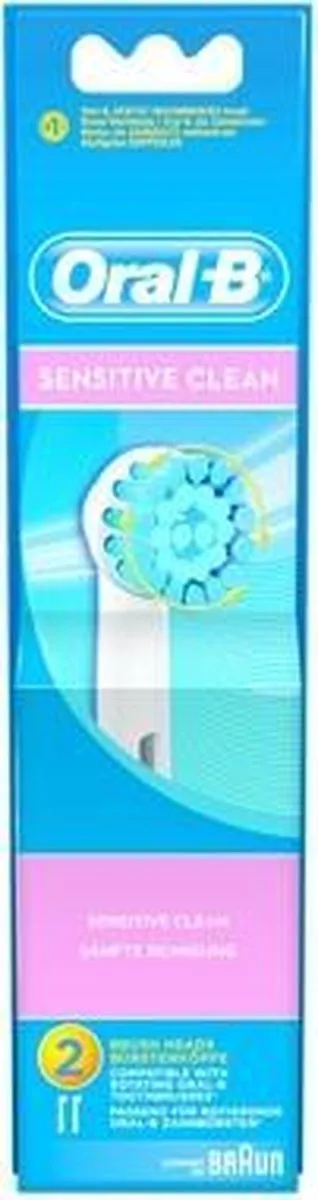 Oral-B Sensitive 2 Stuks Opzetborstels - Wit