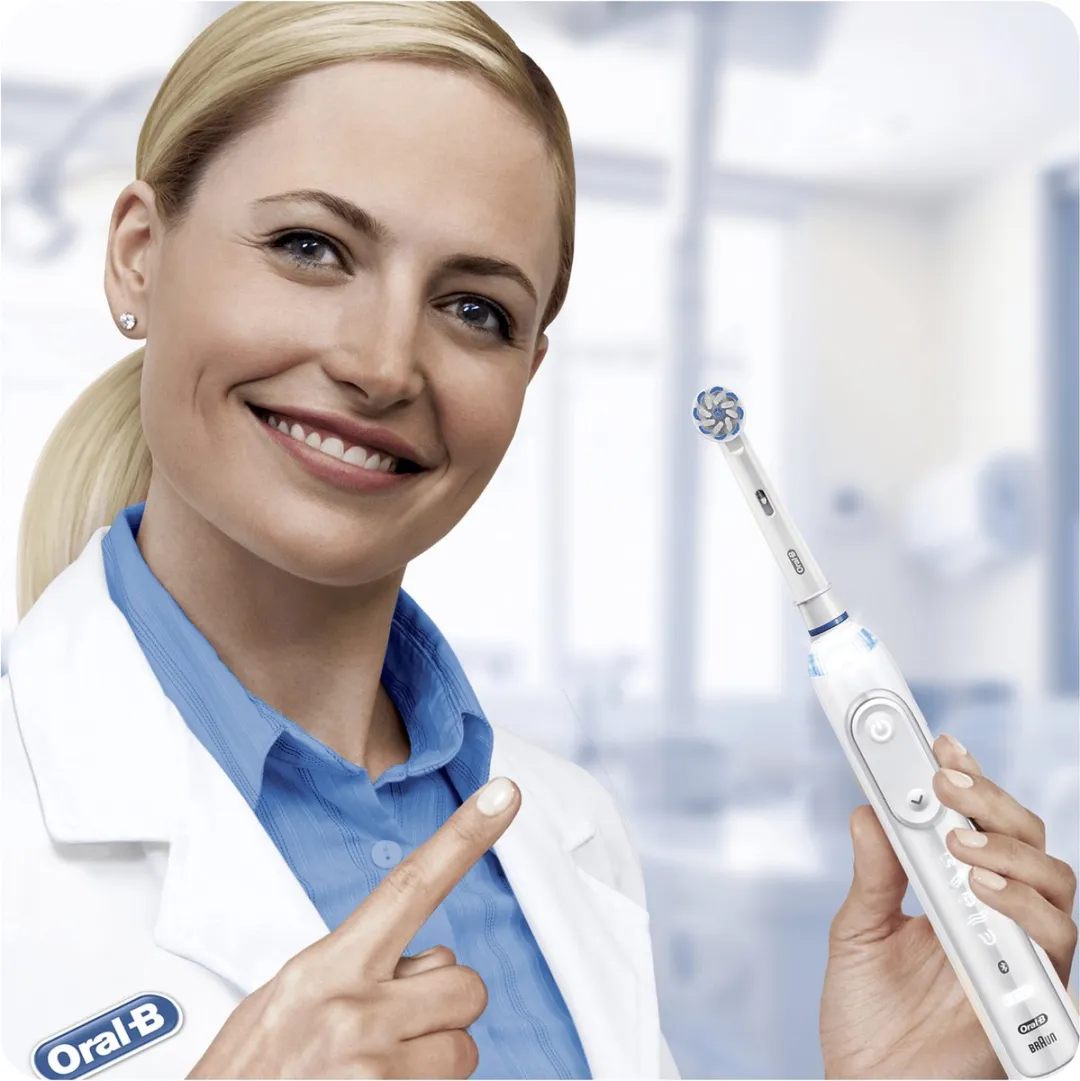 Oral-B Sensitive 2 Stuks Opzetborstels - Wit