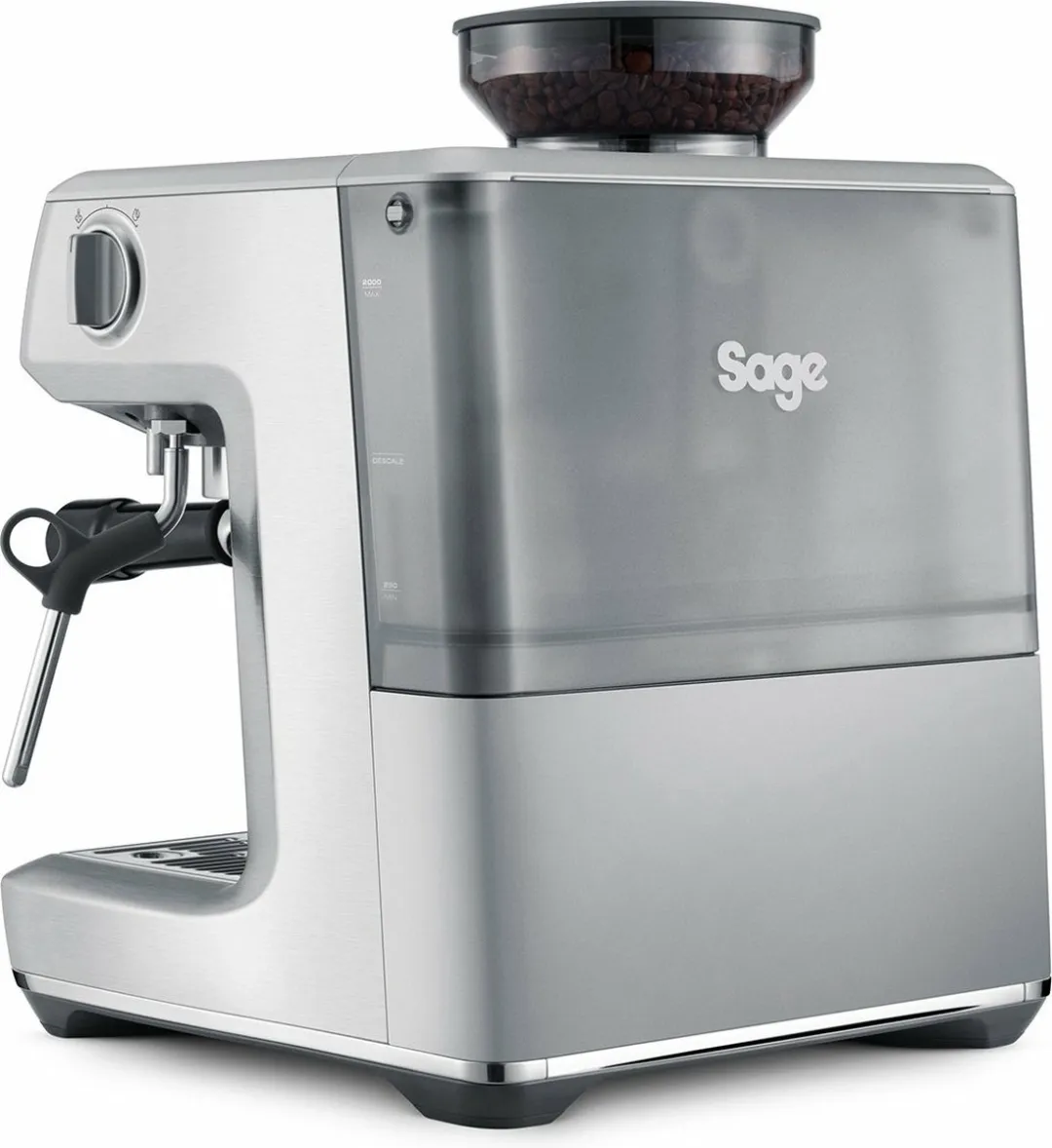 Sage the Barista Impress SES876SST Espressomachine - 2 Kopjes - 2L