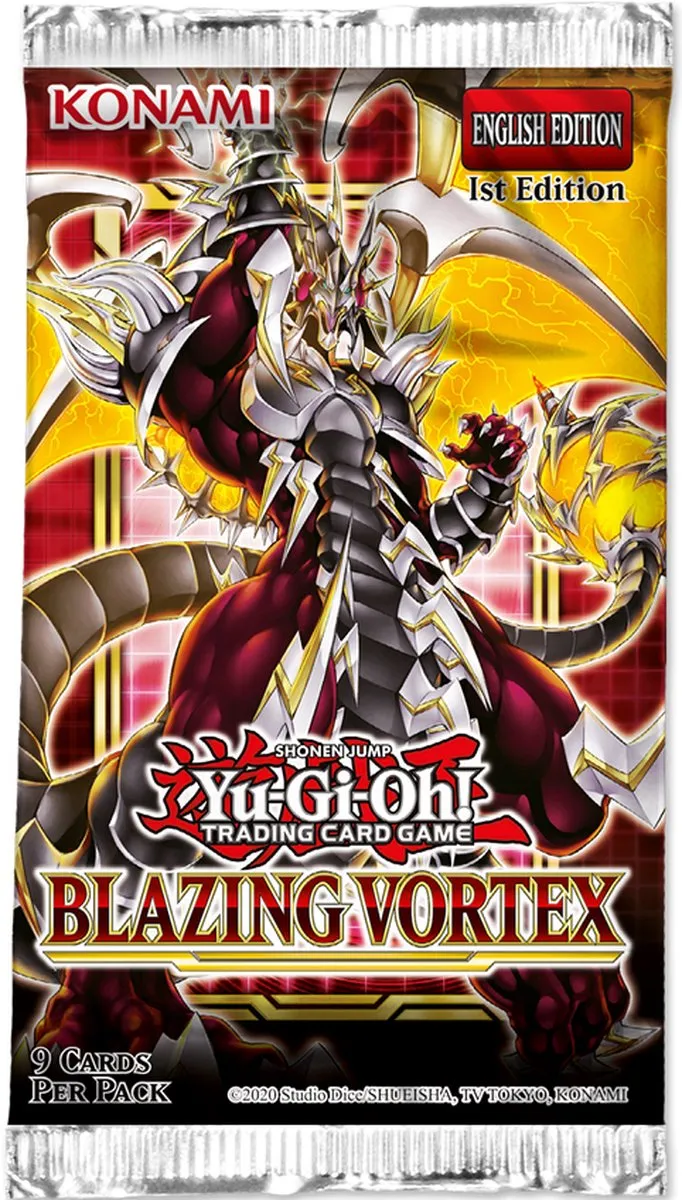 Konami YU-GI-OH! Blazing Vortex Booster KDE YU436 - 100 Kaarten