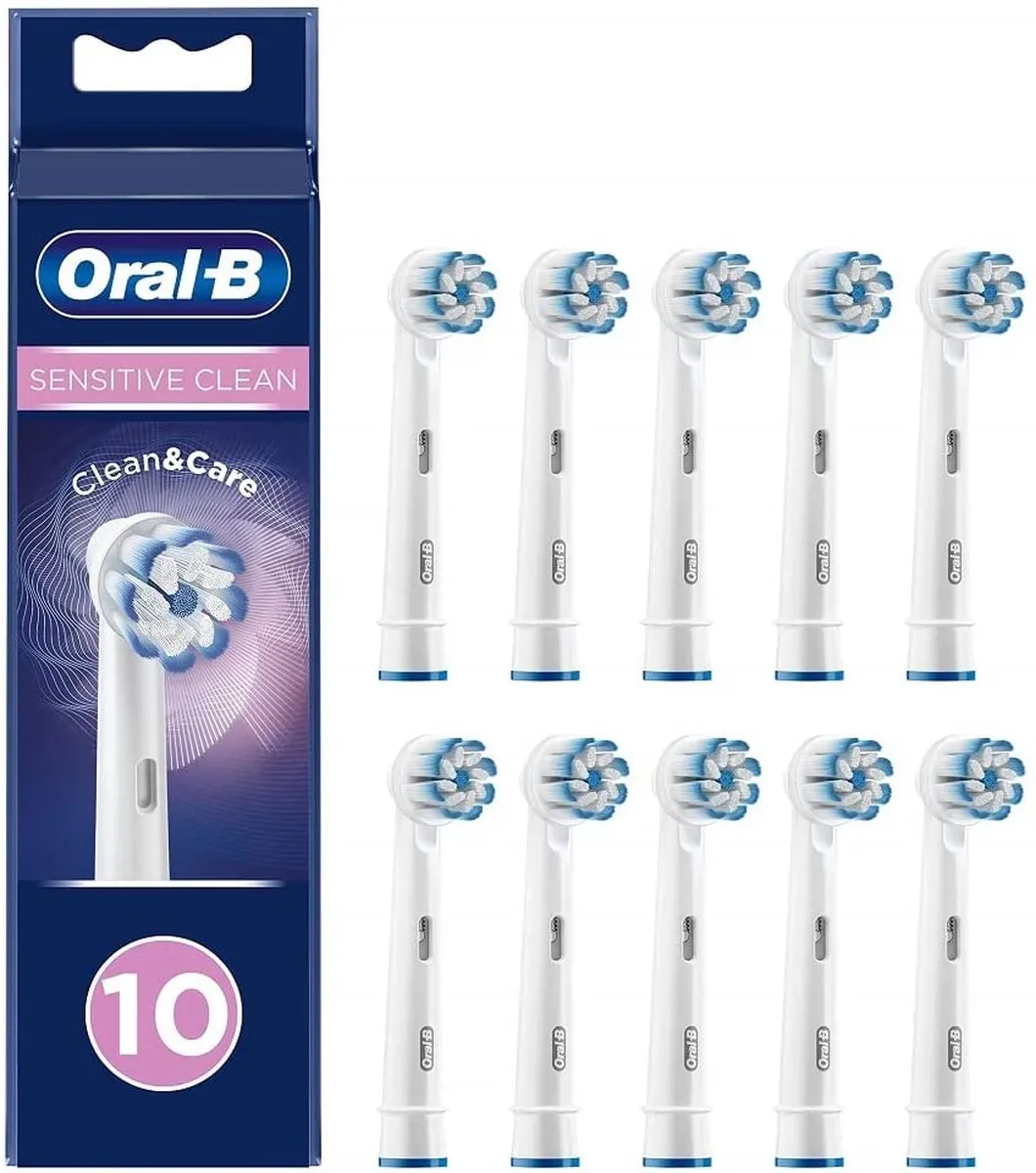 Oral-B Sensitive Clean Opzetborstels 10 Stuks