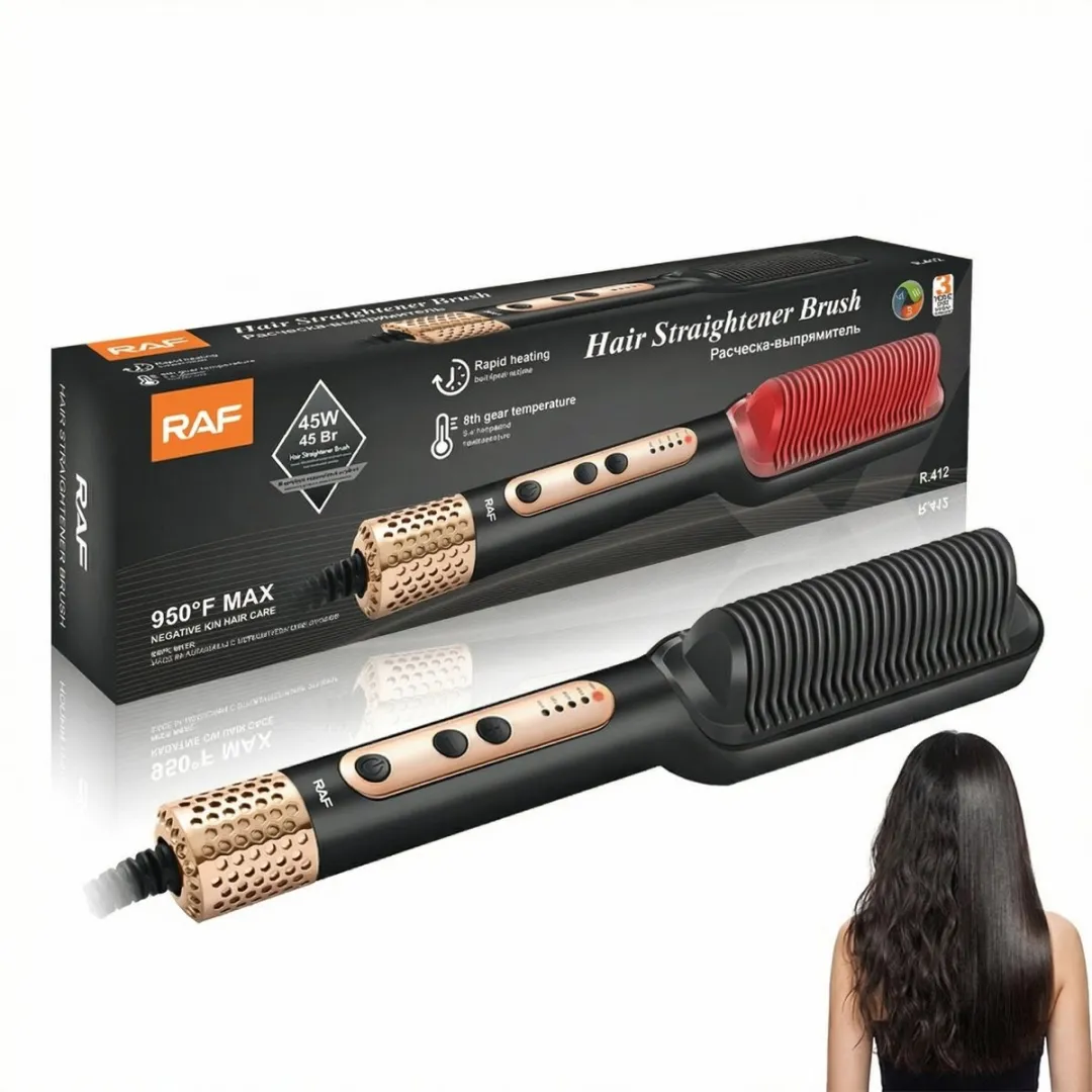 ECTEATOY Elektrische Stijlborstel 2-in-1