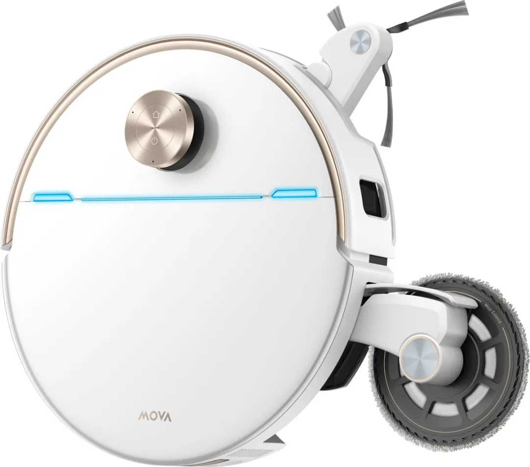 Mova V70 Ultra Complete Robotstofzuiger 40.000Pa - Wit - afbeelding 6 van 6