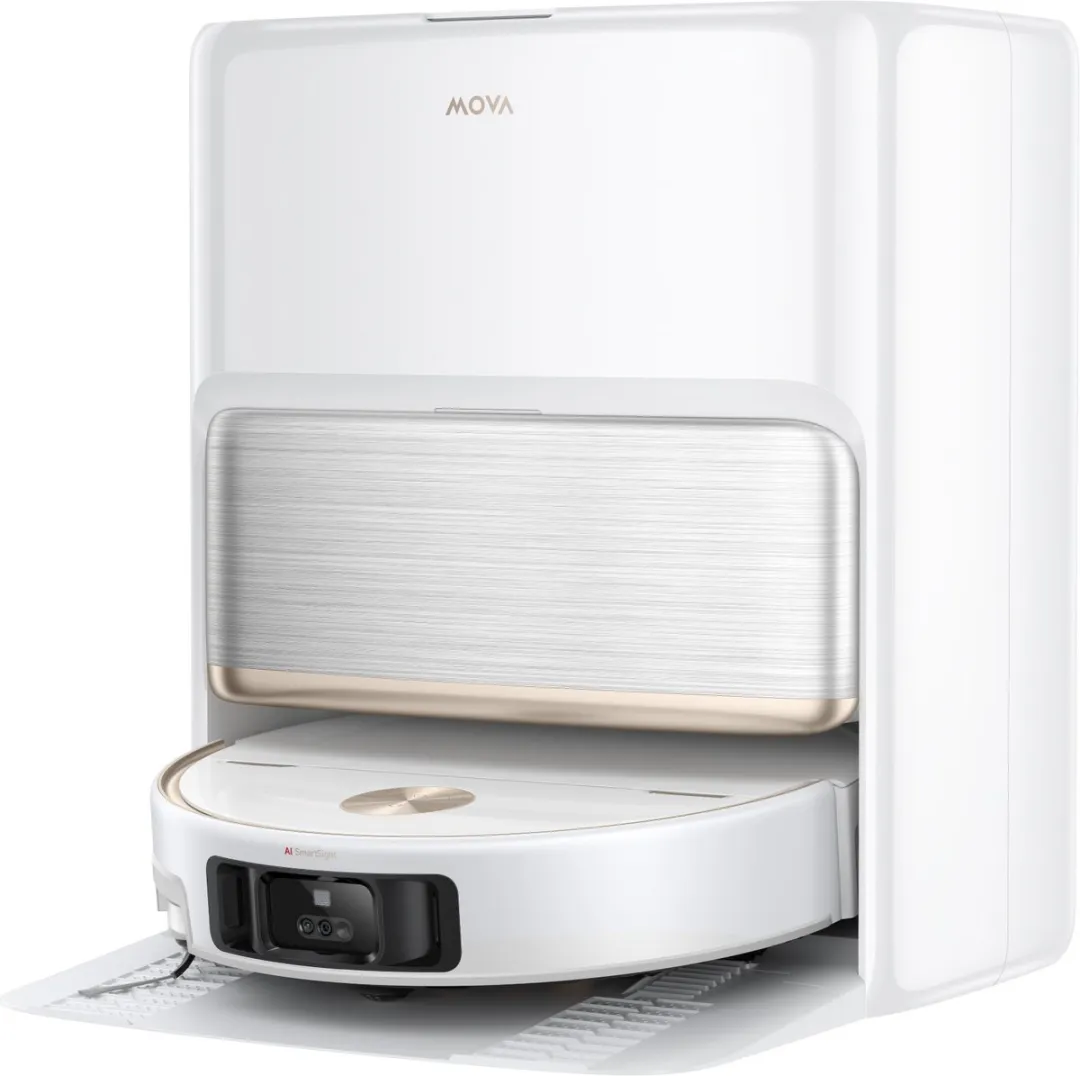 Mova V70 Ultra Complete Robotstofzuiger 40.000Pa - Wit