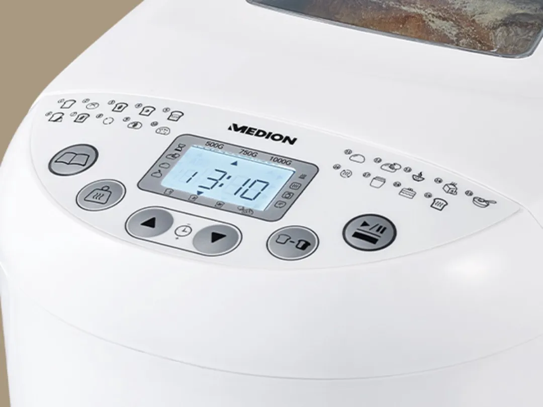 Medion MD11011 Broodbakmachine - 19 Programma's - 1000g - Wit