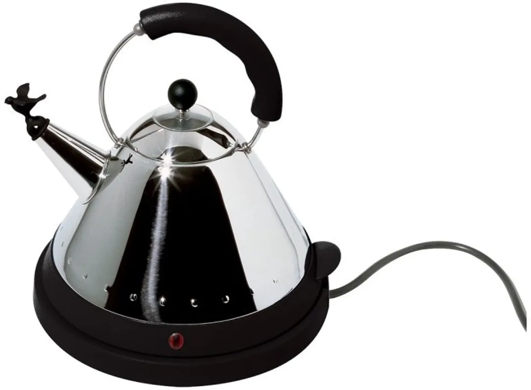 Alessi MG32 B Waterkoker - 2400W - 1.5L - Zwart