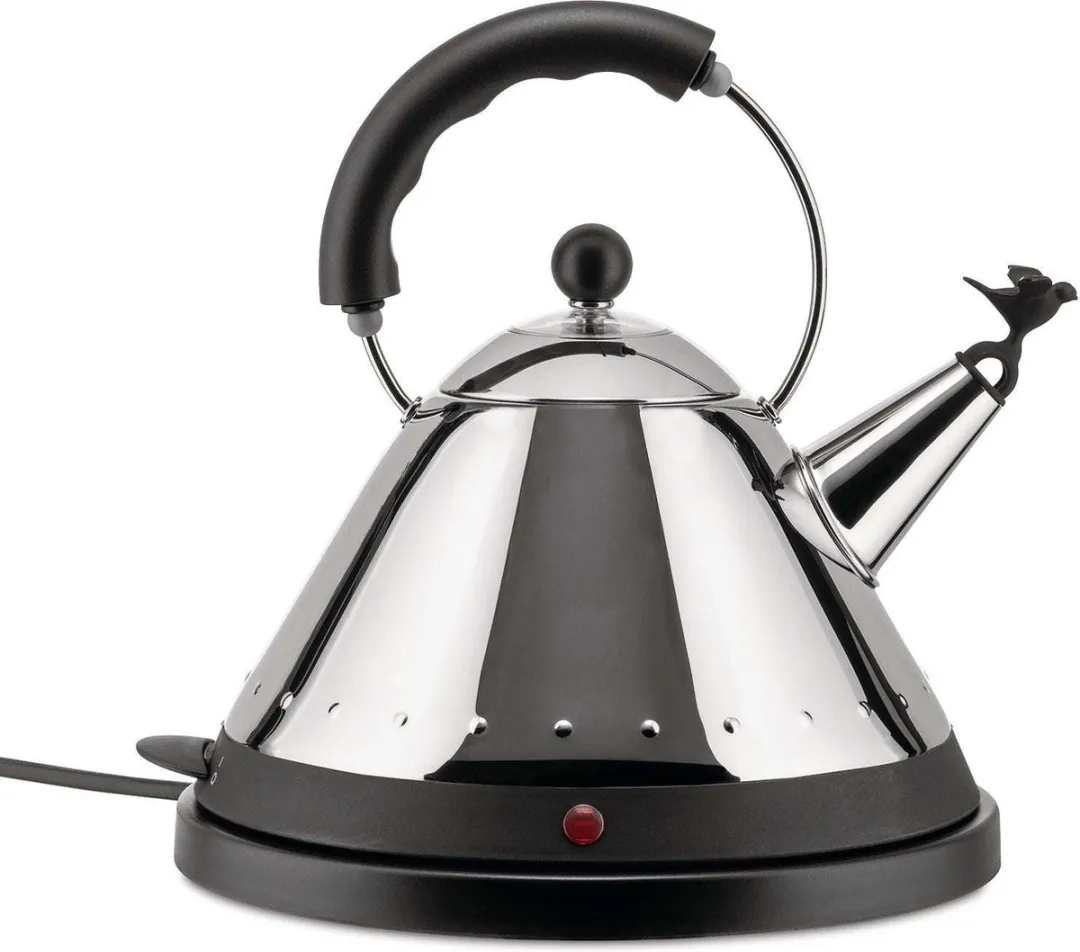 Alessi MG32 B Waterkoker - 2400W - 1.5L - Zwart