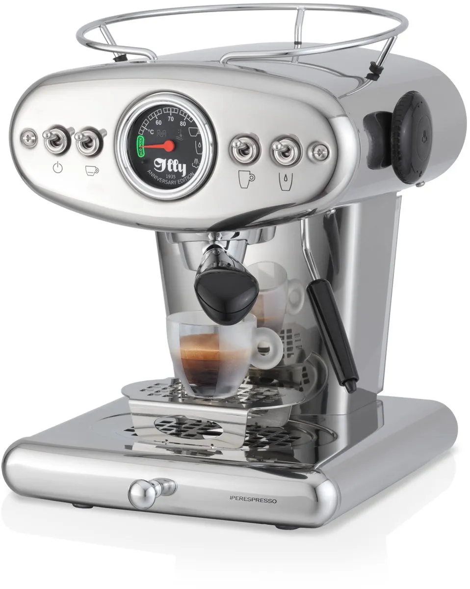 illy X1 Anniversary Iperespresso Espressomachine - 1250W - 1L - Chroom - afbeelding 2 van 3