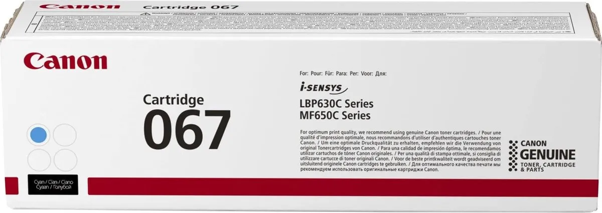 Canon 067 Cyan Toner 5101C002