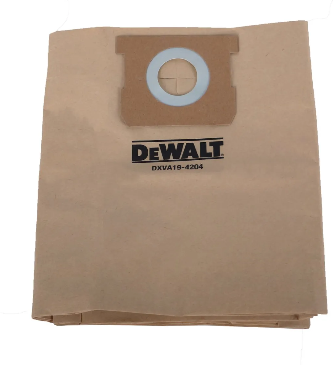DEWALT Stofzuigerzak voor 20 t/m 30 liter - 3 pack - DXVA 19-4204