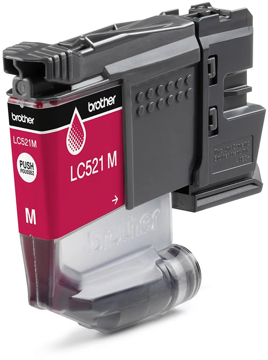 Brother LC521M Inktcartridge Magenta