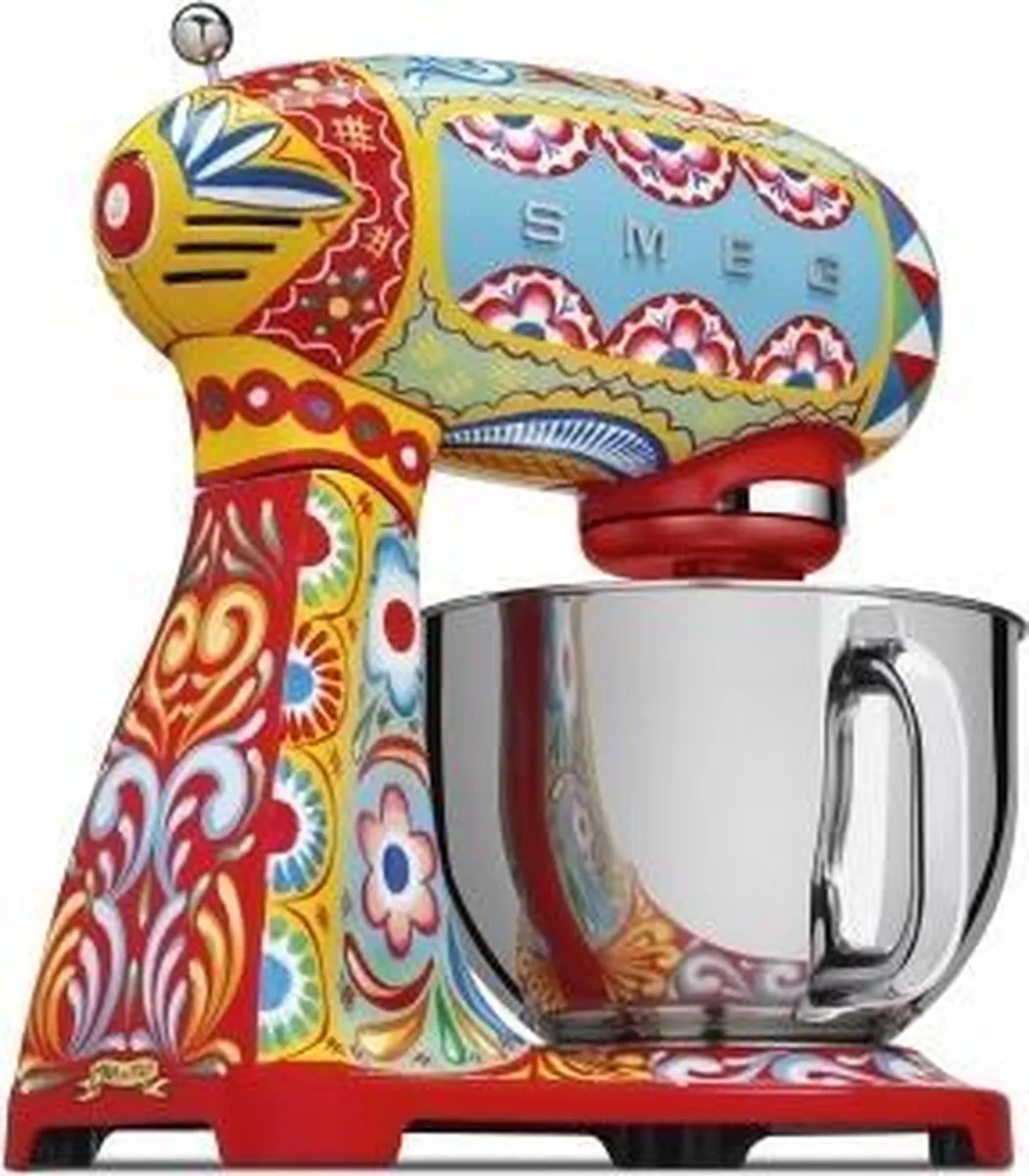 Smeg SMF03DGEU Staande Mixer 800W - Dolce & Gabbana - afbeelding 2 van 6