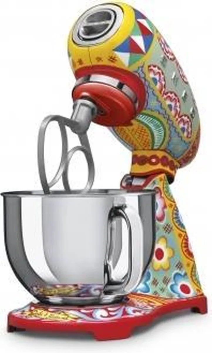 Smeg SMF03DGEU Staande Mixer 800W - Dolce & Gabbana - afbeelding 6 van 6