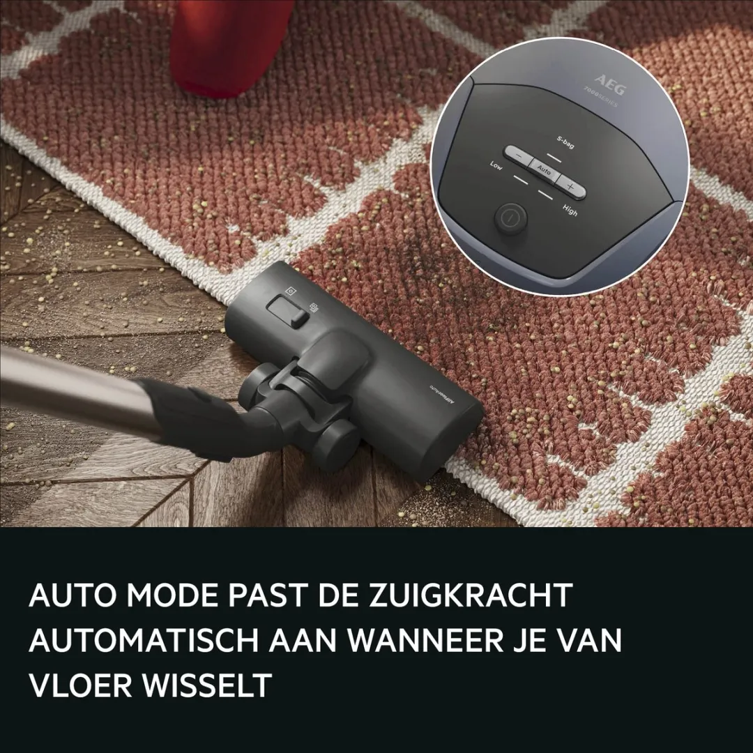AEG AB71U1LDB Trommelstofzuiger 3,5L - 600W - Blauw