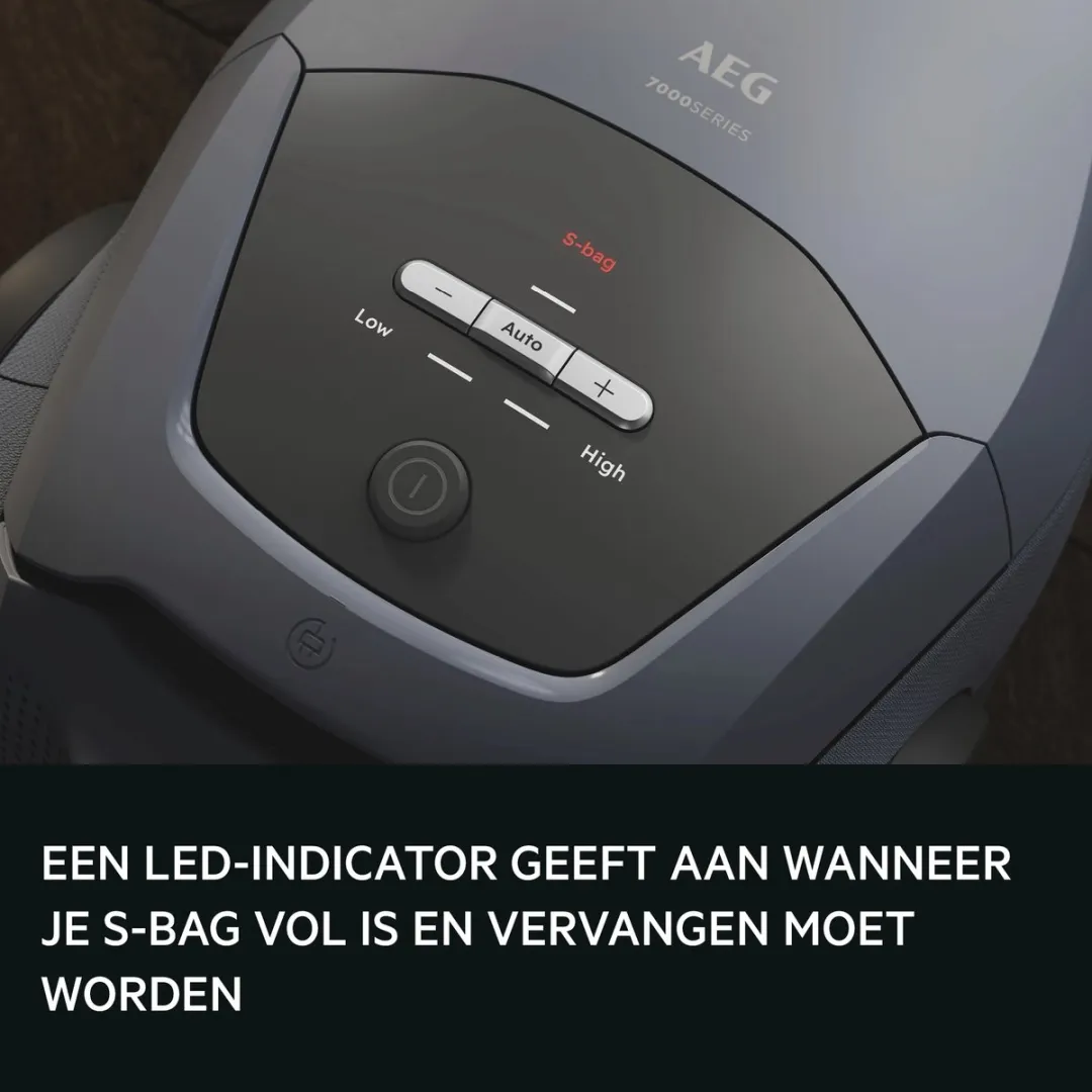 AEG AB71U1LDB Trommelstofzuiger 3,5L - 600W - Blauw