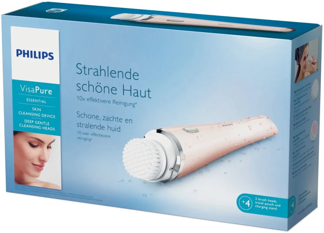 Philips VisaPure Essential SC5275/16 Gezichtsborstel - 2 Opzetborstels