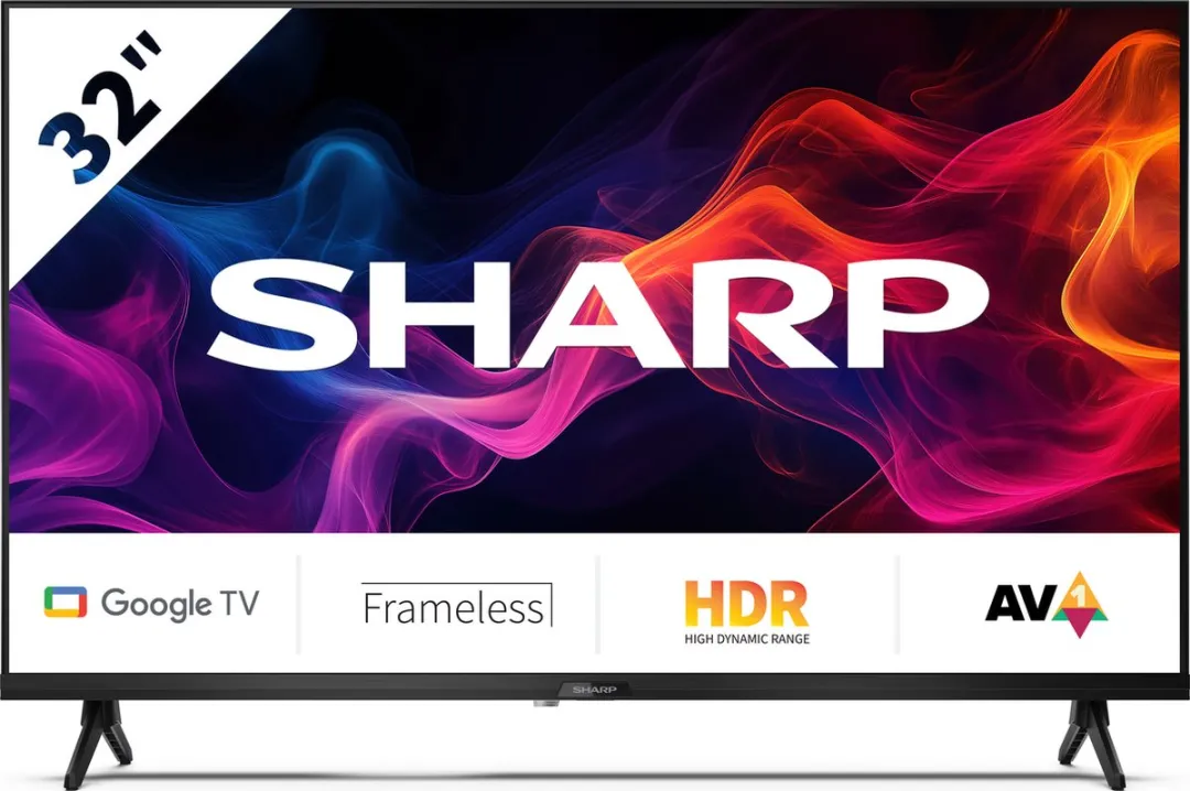 Sharp 32GF2265 32inch HD Televisie - Zwart