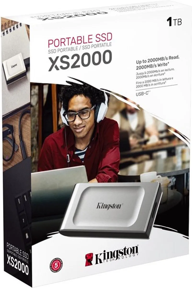 Kingston XS2000 SXS2000/1000G SSD 1TB - Multicolor