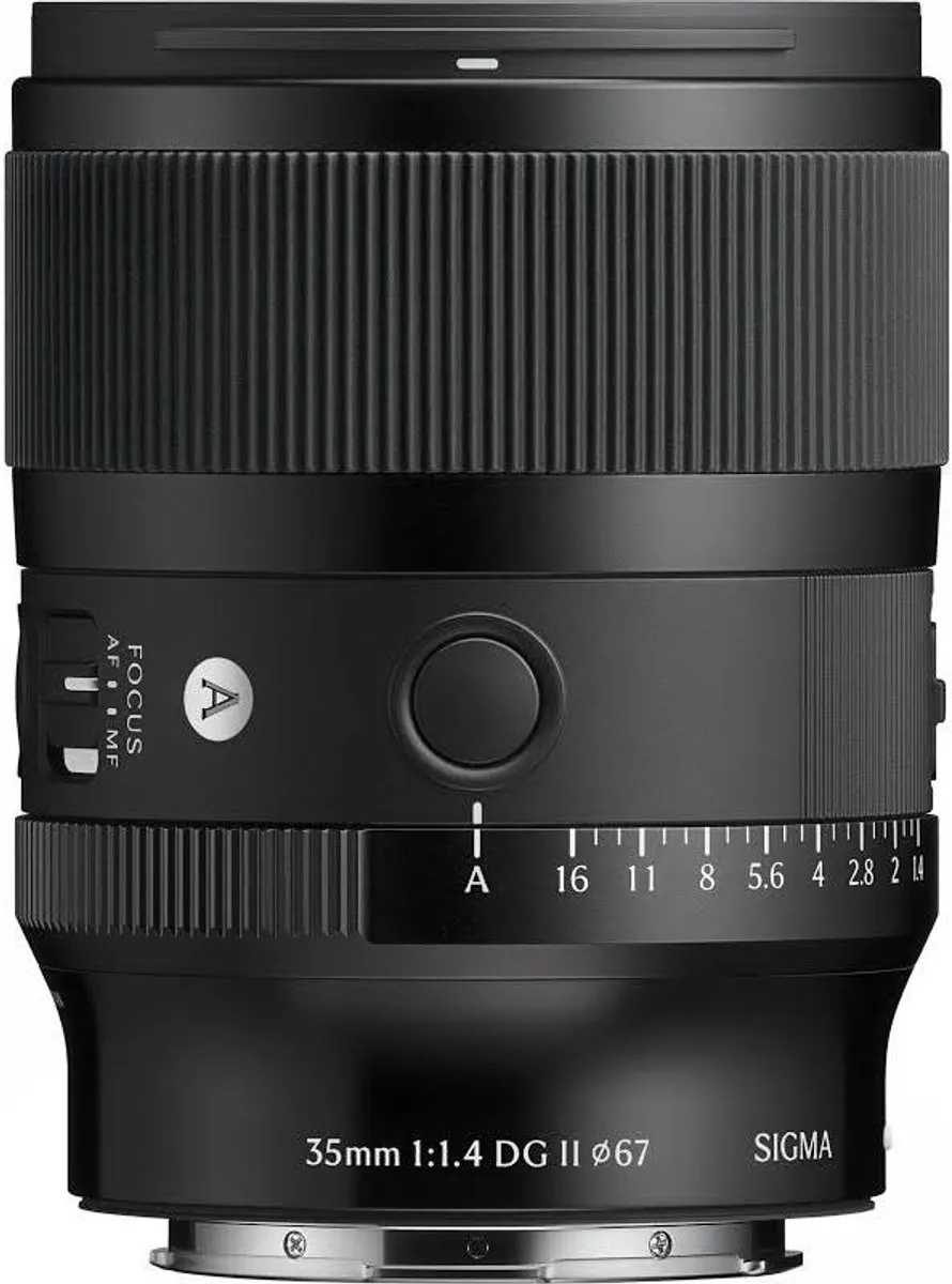 Sigma 35mm f/1.4 DG II ART Objectief - Sony FE - Zwart