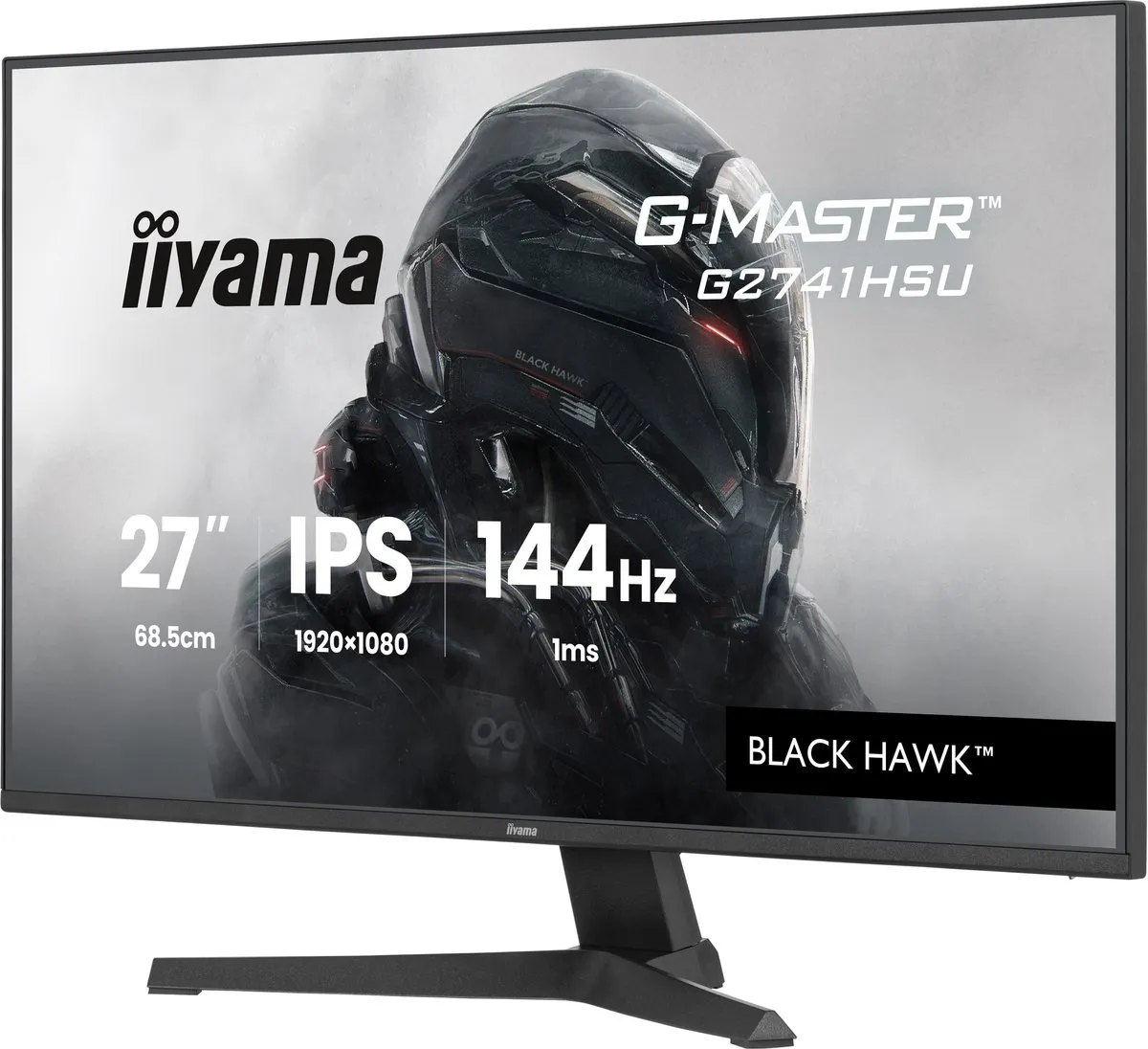 iiyama G-Master G2741HSU-B1 Monitor 27" Full HD IPS 144Hz - Zwart