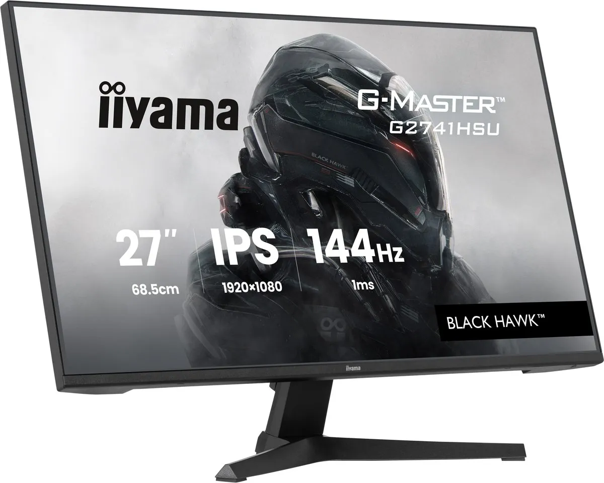iiyama G-Master G2741HSU-B1 Monitor 27" Full HD IPS 144Hz - Zwart