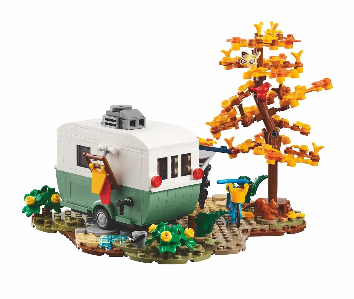 LEGO Bricklink Camping Adventure 669 Stuks - 2 Minifiguren - Multi - afbeelding 6 van 6