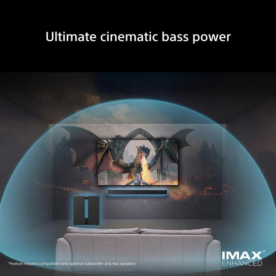 Sony BRAVIA Theatre Sub 9 SASW9.CEJ Draadloze Subwoofer - 600W - Zwart