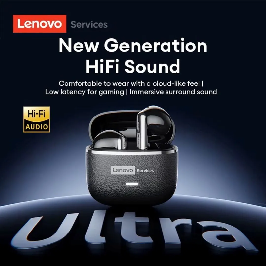 Lenovo LE230 TWS Oordopjes - Bluetooth 6.0 - ENC - Zwart