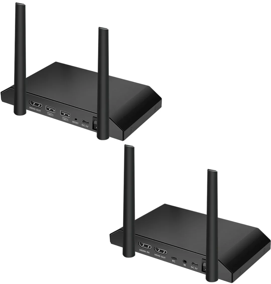 Logilink HDW0103AR Draadloze HDMI-ontvanger - Zwart