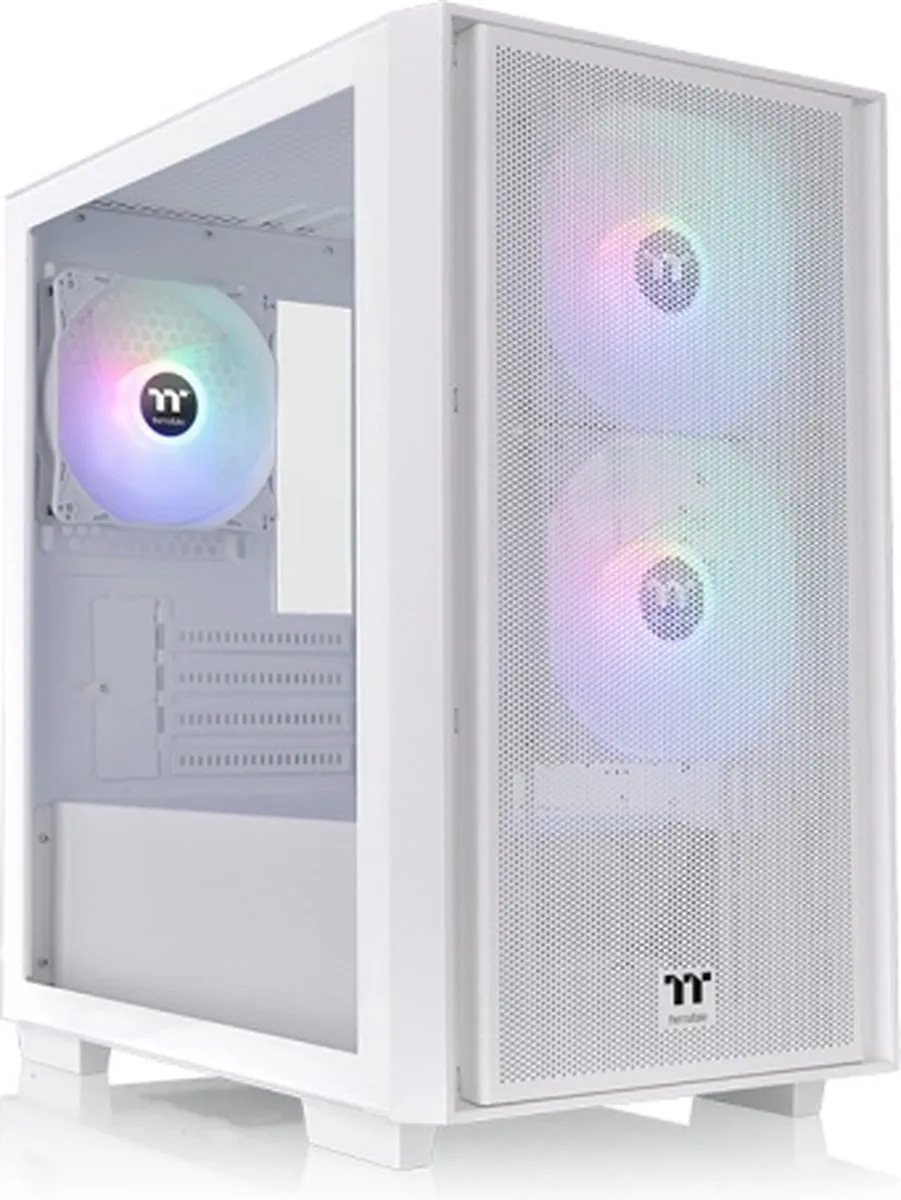 Thermaltake Versa H16 TG ARGB Micro Tower - Wit