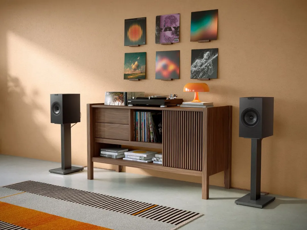 KEF Q3 Meta Boekenplankspeaker - Zwart (Per Paar)