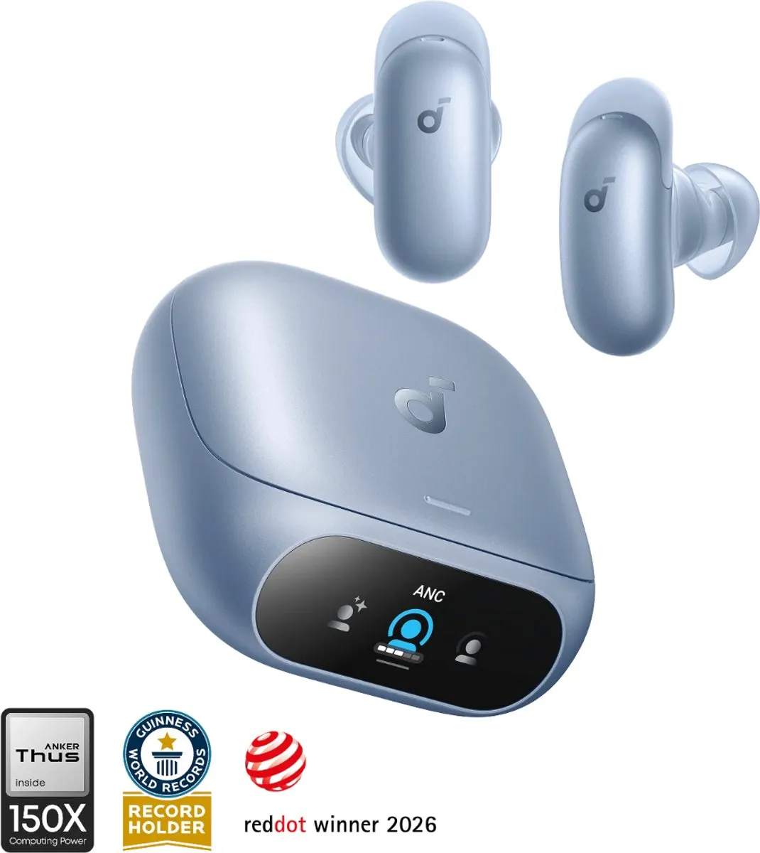 Soundcore Liberty 5 Pro Oordopjes - ANC 28u - Blauw