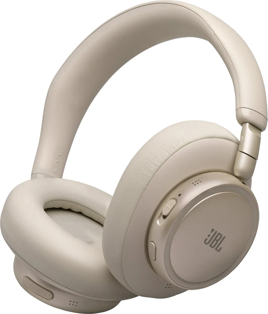 JBL Live 780NC Noise Cancelling Over-Ear - 80u batterij - Champagne