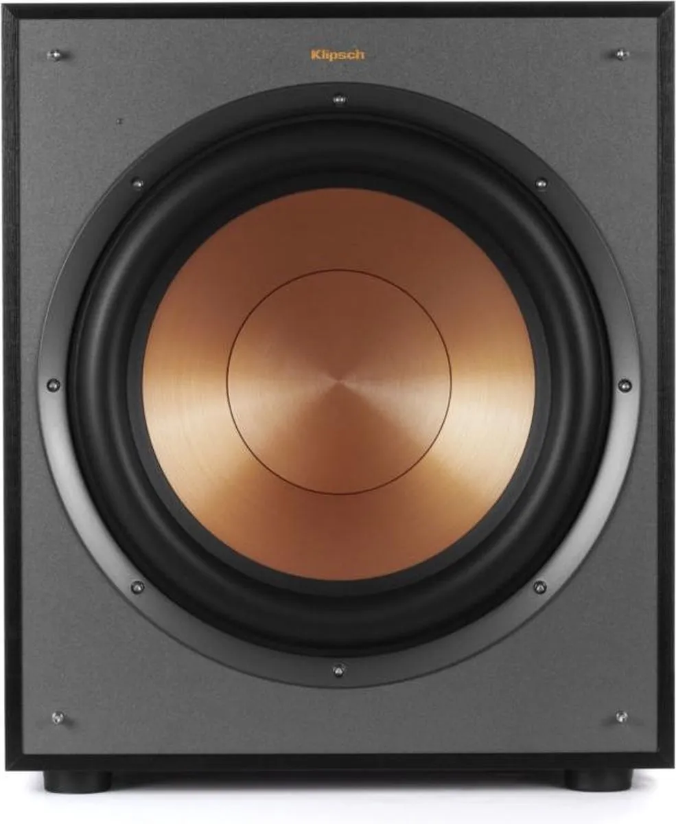 Klipsch R-120SW Subwoofer - 400W - Zwart