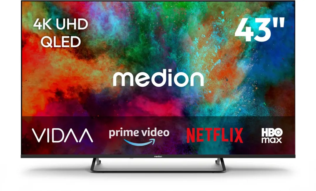 Medion 108cm QLED Smart-TV MD 843602