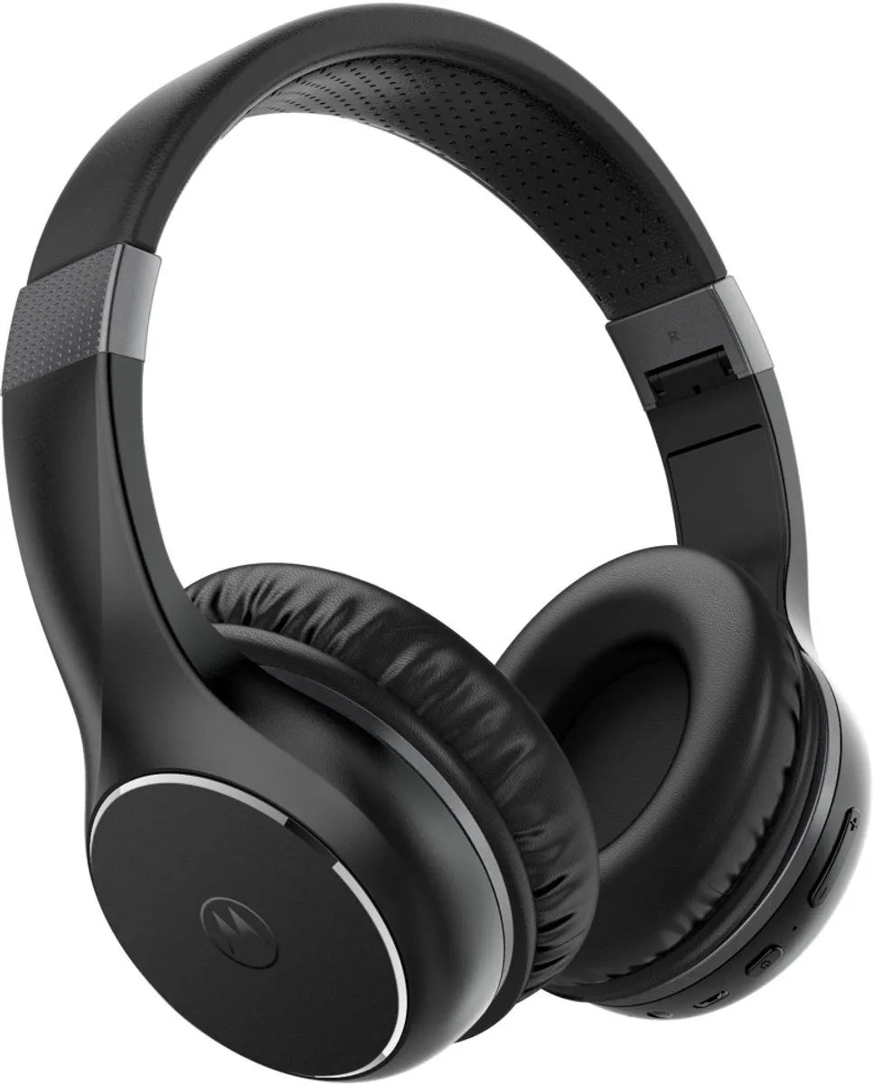 Motorola MOTO XT220 Draadloze Koptelefoon - 24 uur - Noise Cancelling - Zwart