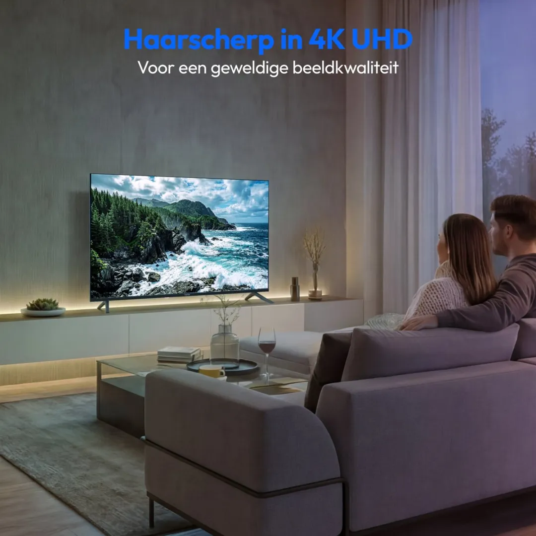 Medion 43" Ultra HD Smart TV MD843201 - HDR10 - Zwart