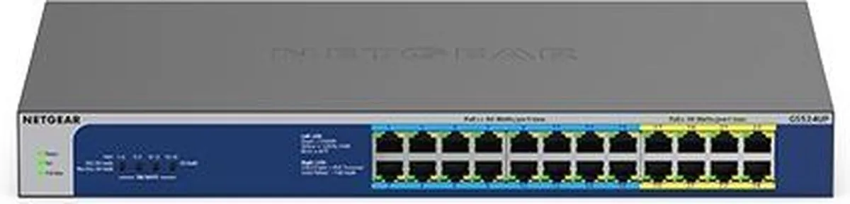Netgear GS524UP 24-poorts PoE Switch - 48 Gbps