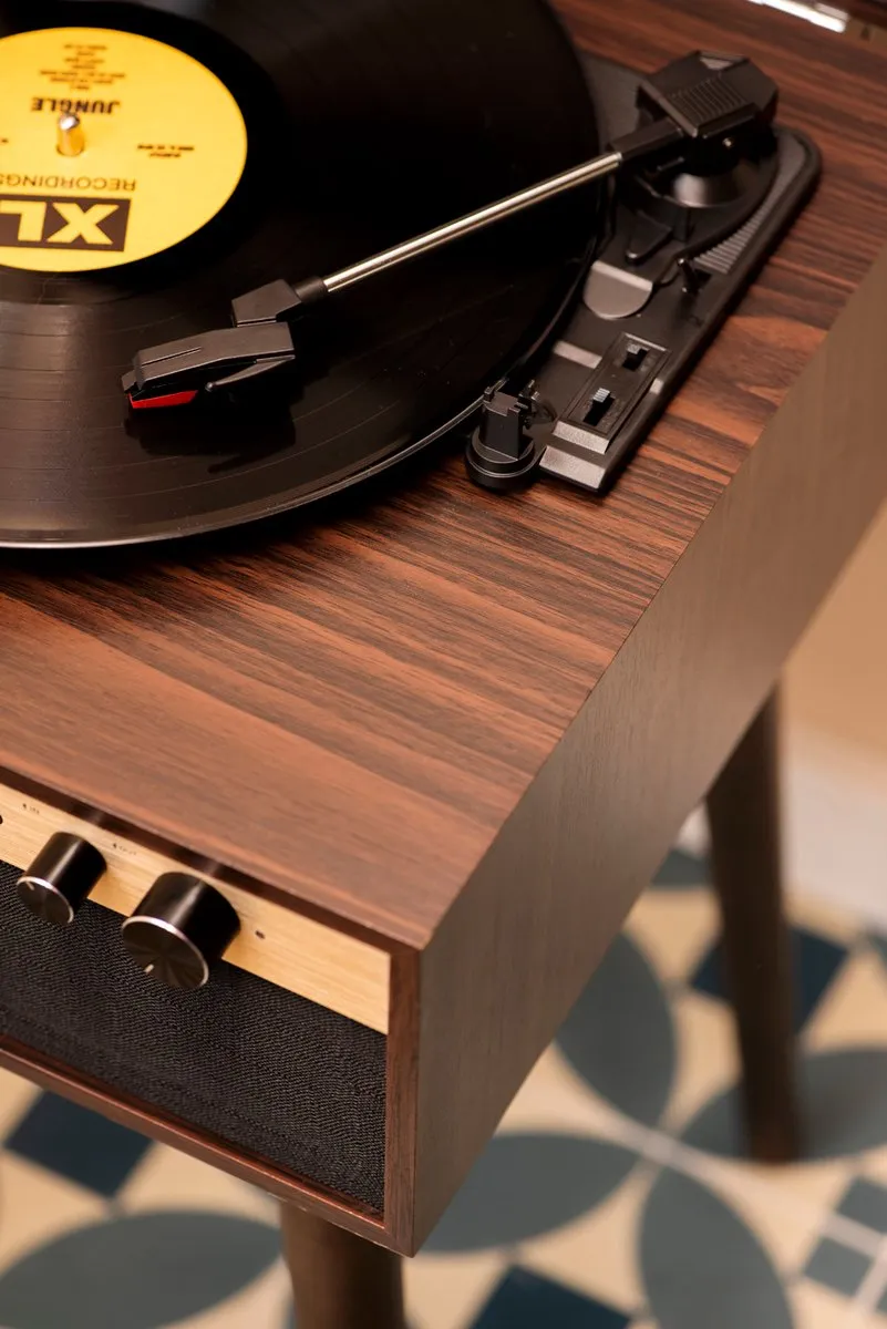 Crosley Jasper Bluetooth Platenspeler - Walnoot