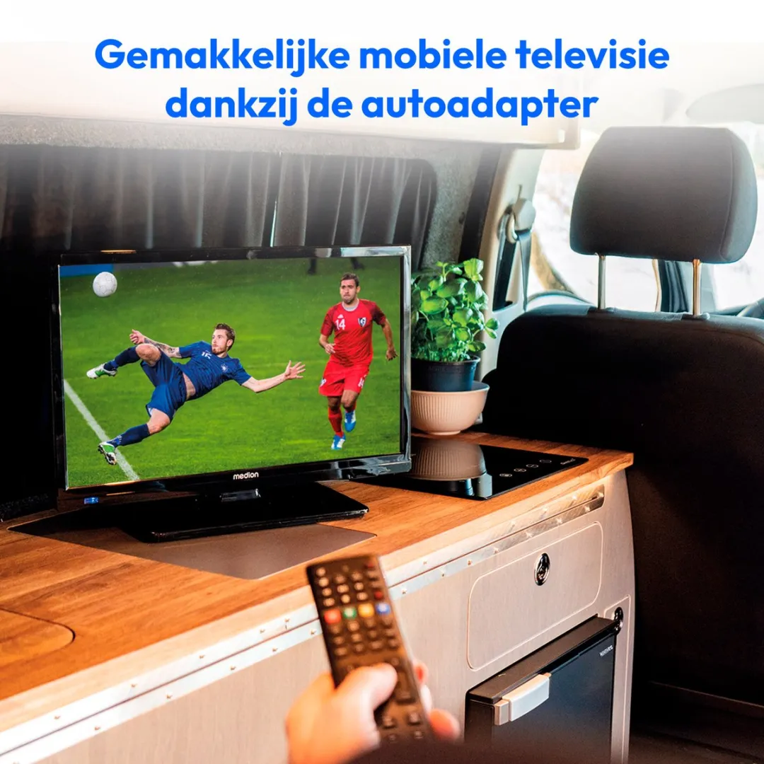 Medion MD 819000 47cm HD TV - 12V - Zwart