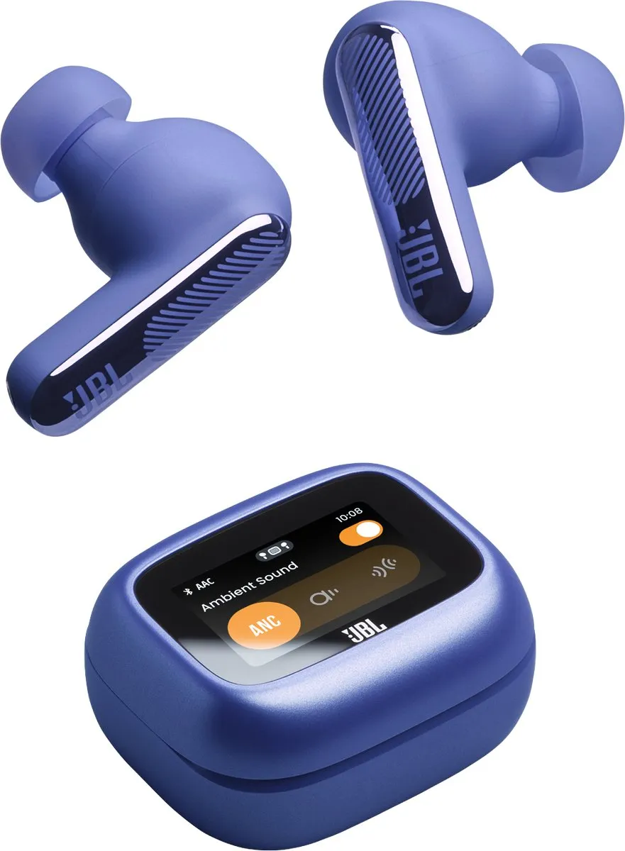 JBL Live Beam 4 True Wireless Oortjes - Noise Cancelling - Blauw