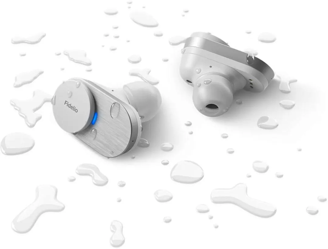Philips Fidelio T1WT Oordopjes - Zilver - afbeelding 6 van 6