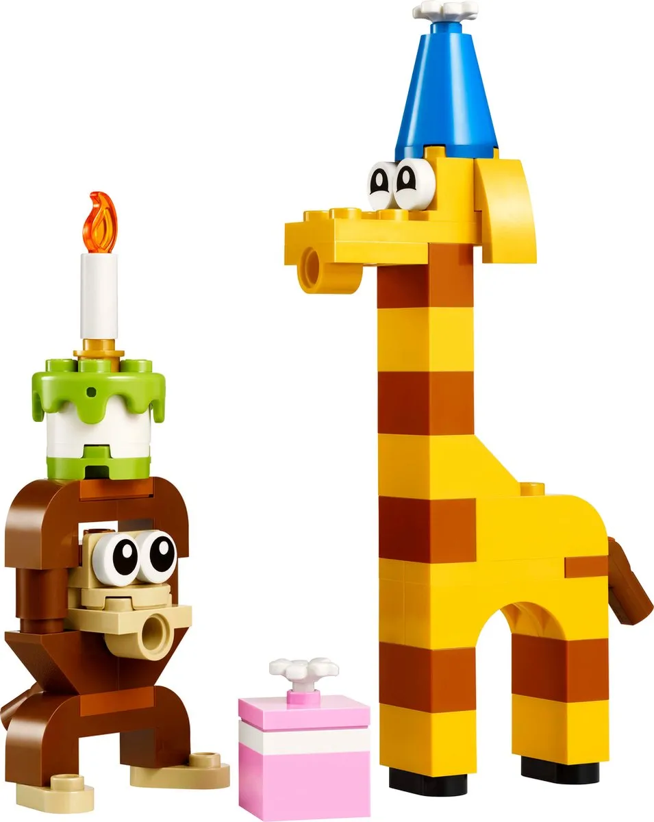LEGO Creator 30689 Verjaardagsfeestdieren - 60 Stukken - Meerkleurig
