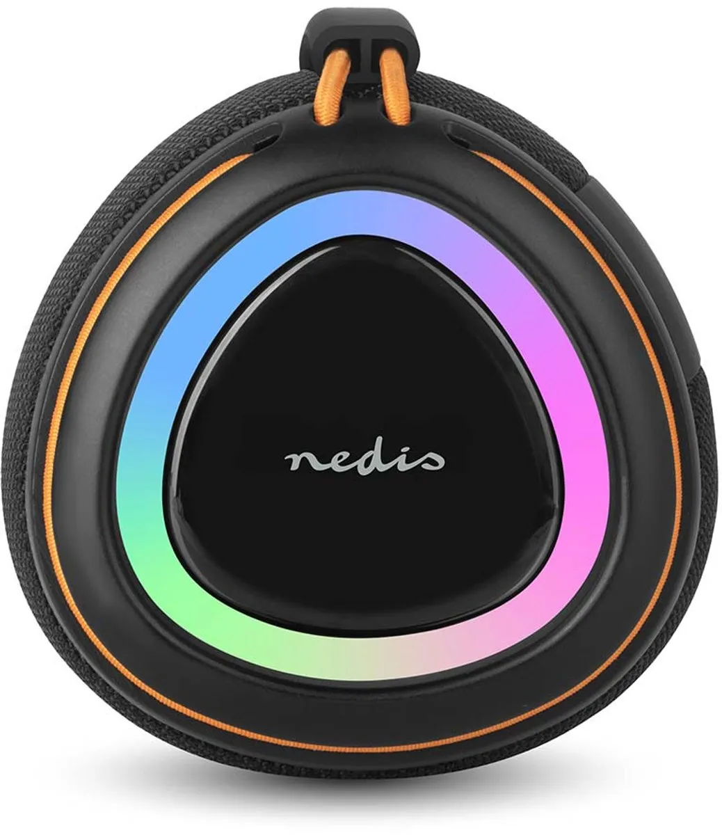 Nedis Draadloze Bluetooth Speaker 60W - 6 uur - Oranje/Zwart